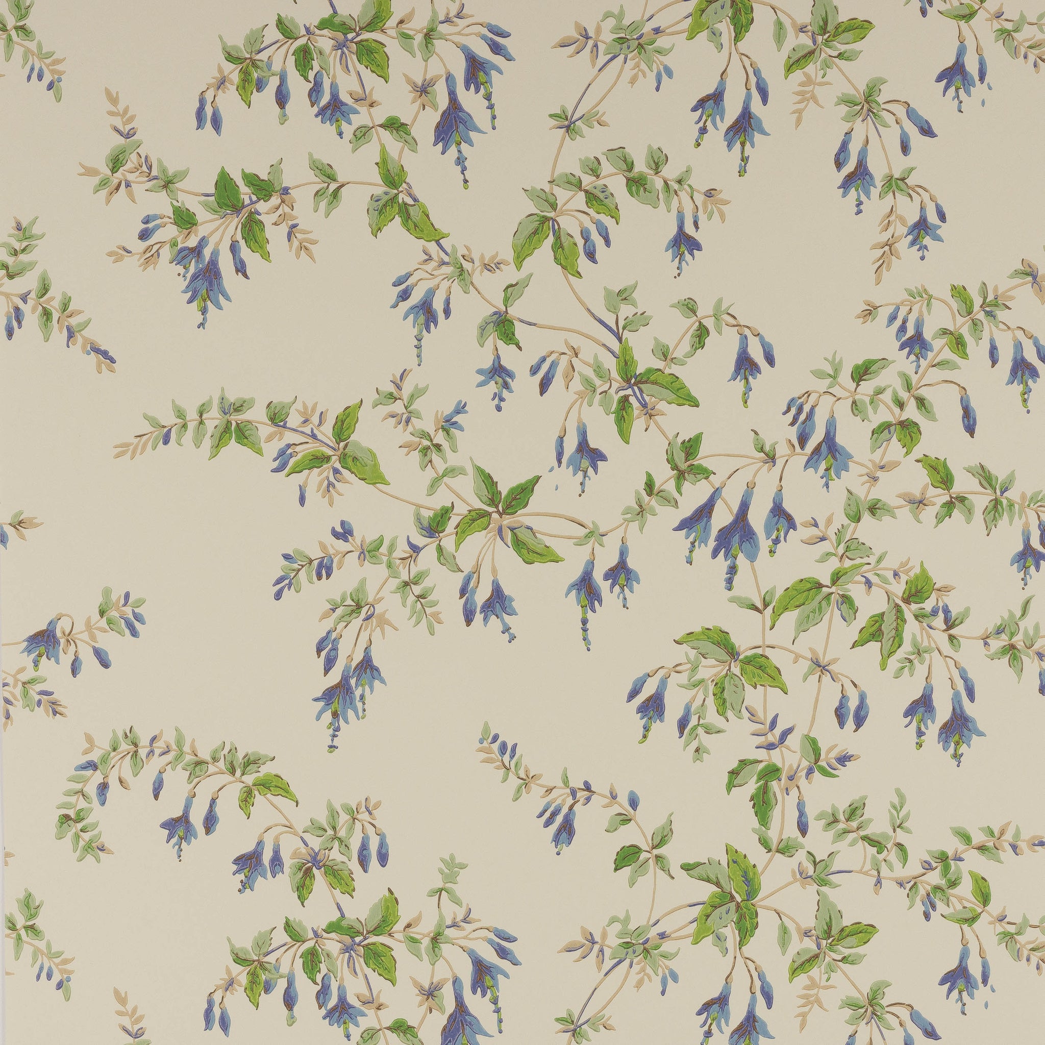 Colefax and Fowler Fuchsia Wallpaper
