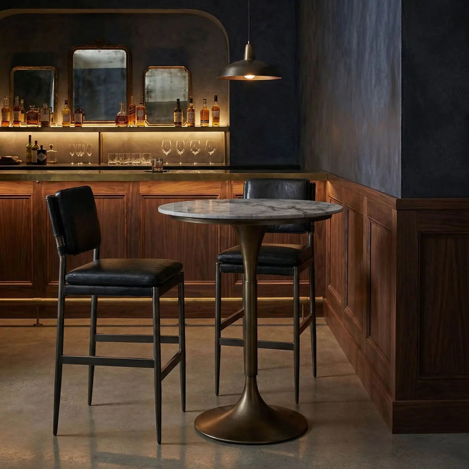 Noir Jman Bar Table