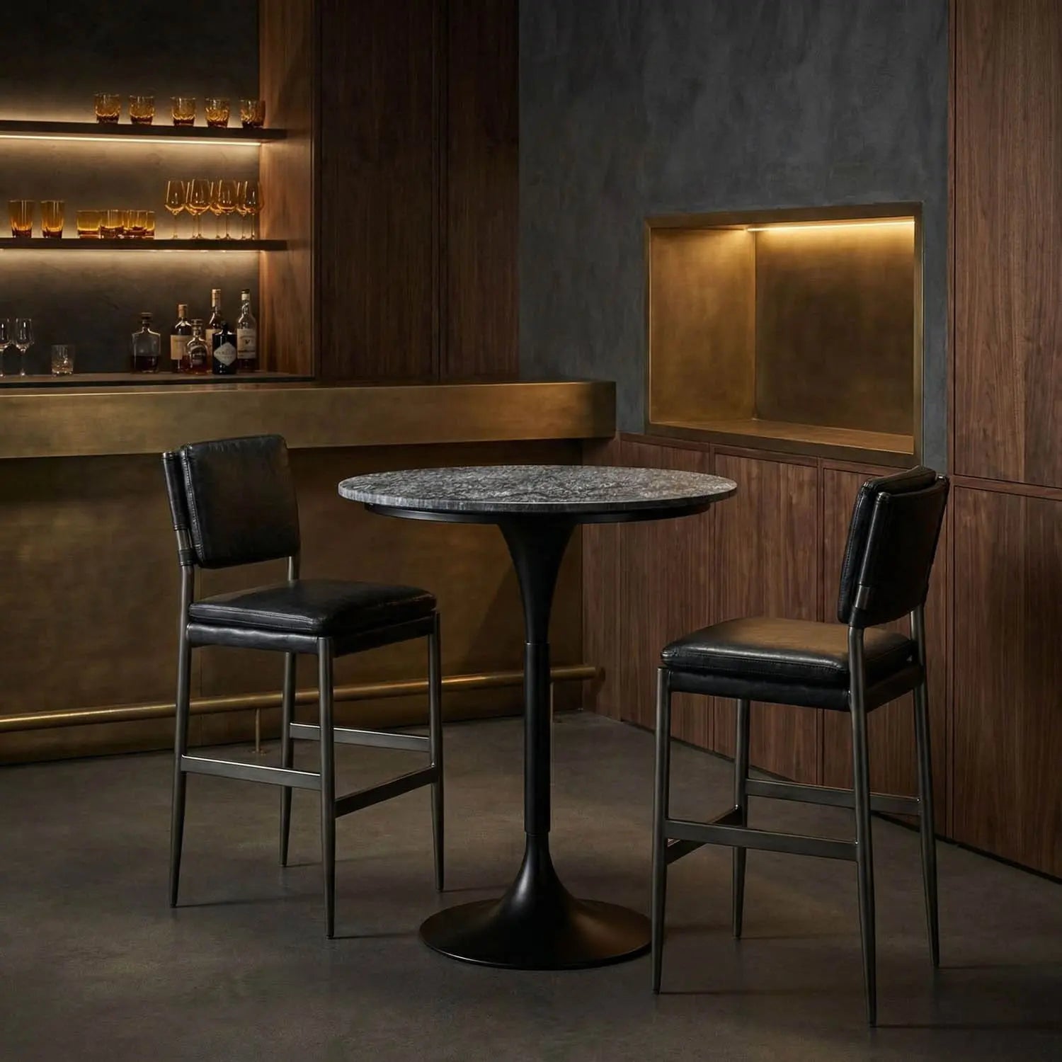 Noir Jman Bar Table