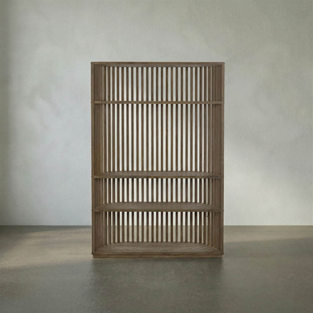 Noir Opal Bookcase, Teak