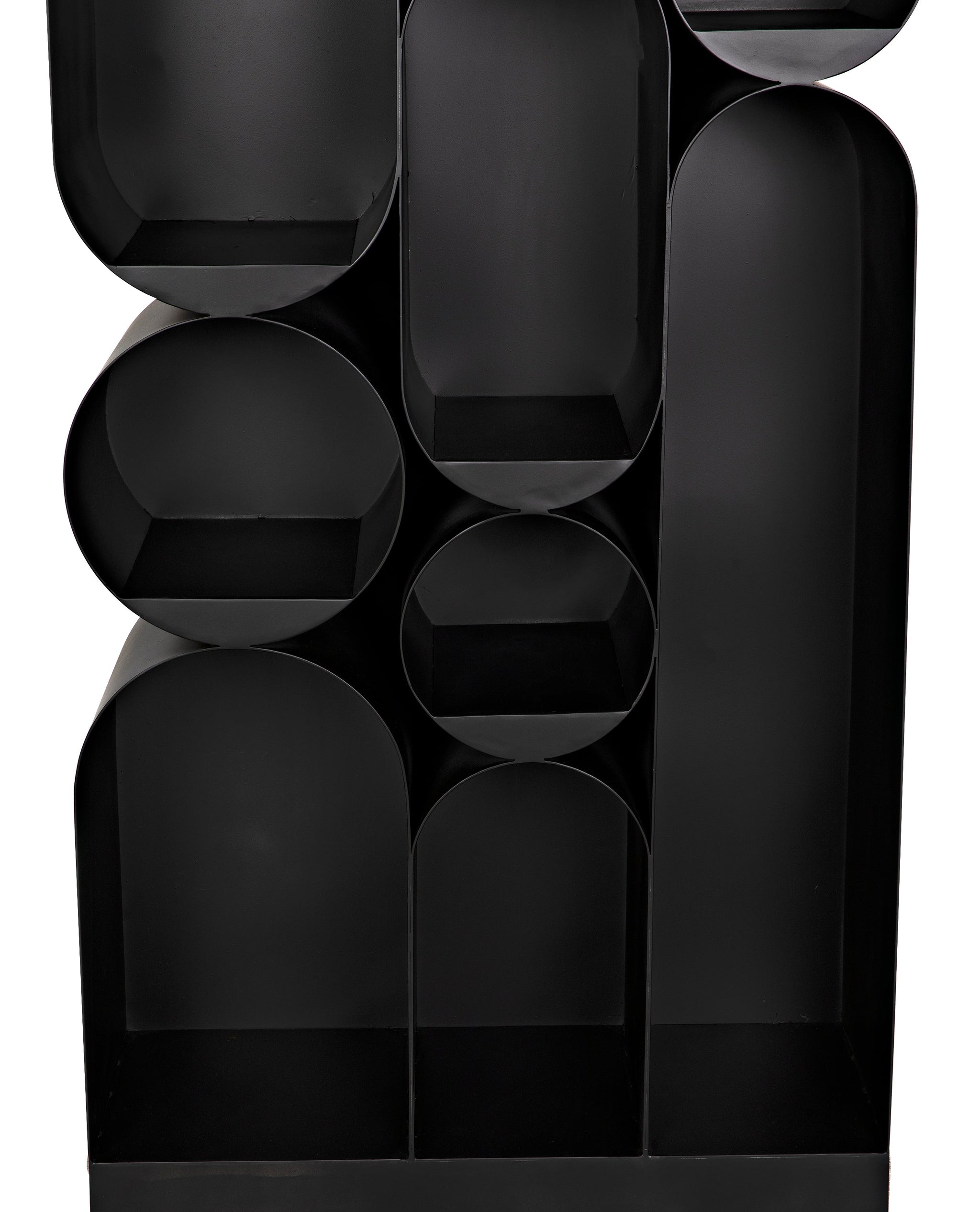 Noir Atomic Bookcase, Metal