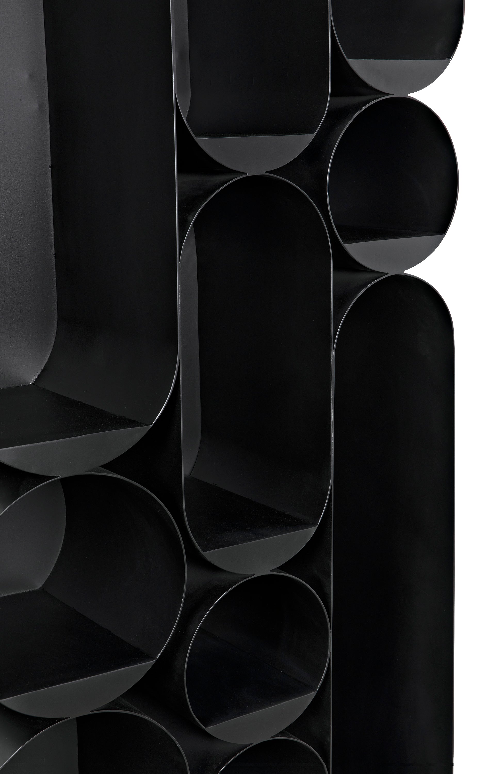Noir Atomic Bookcase, Metal