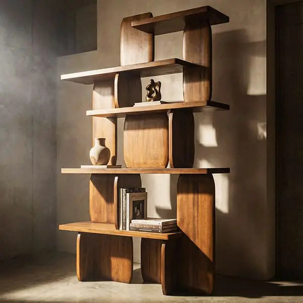 Noir Everest Bookcase
