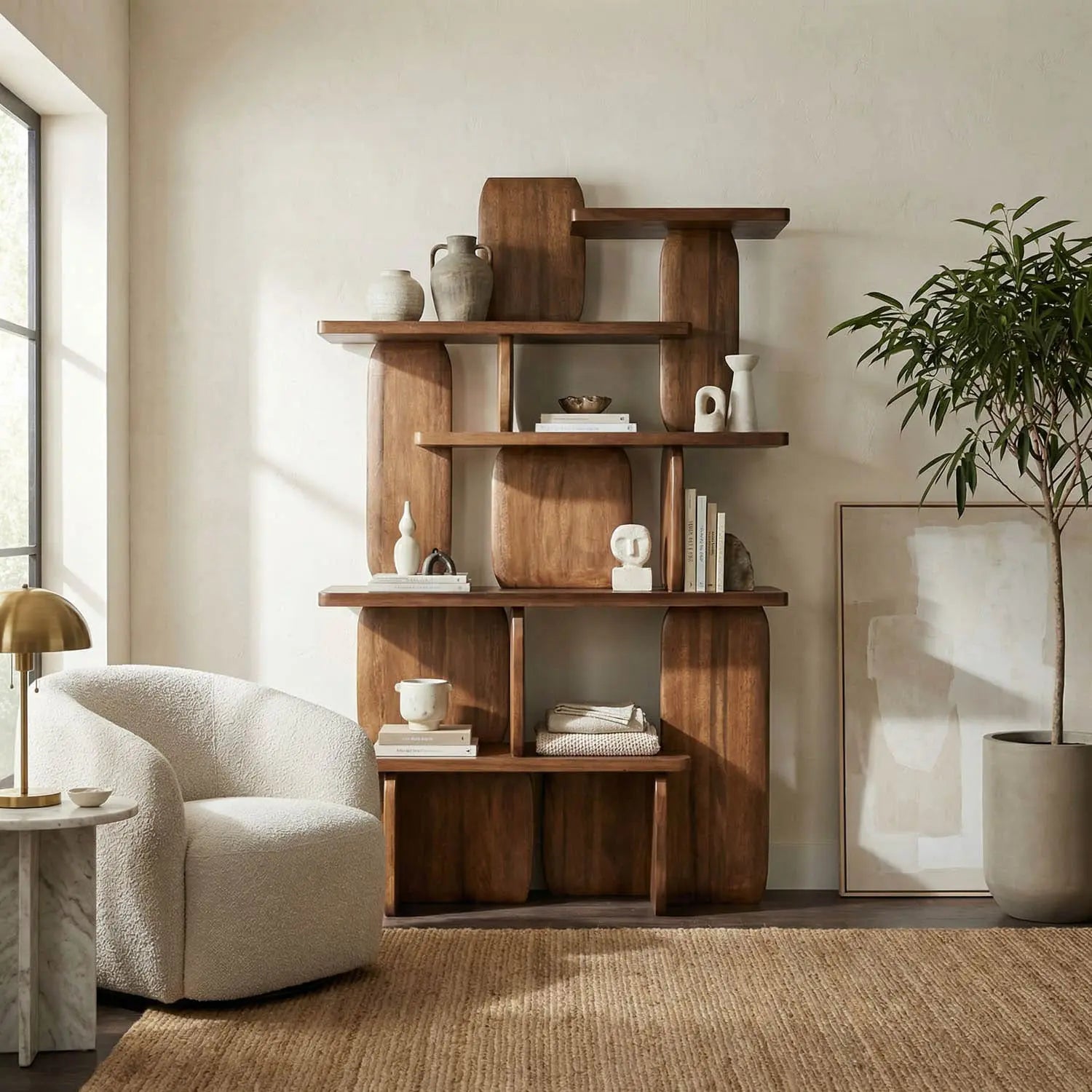 Noir Everest Bookcase