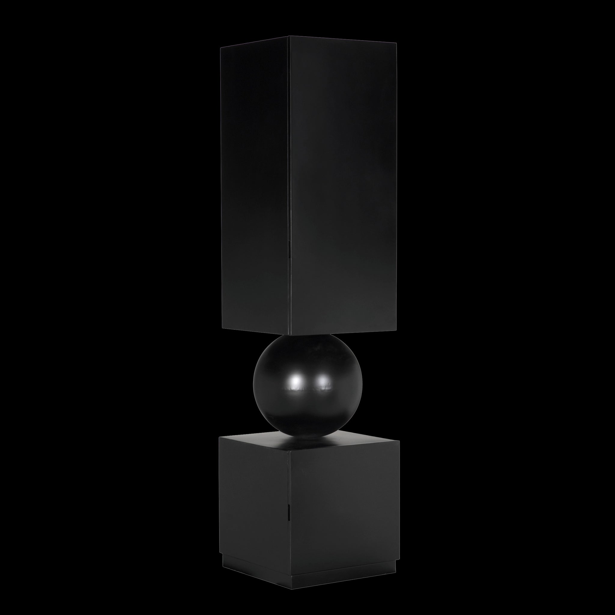 Noir Pillar Cabinet