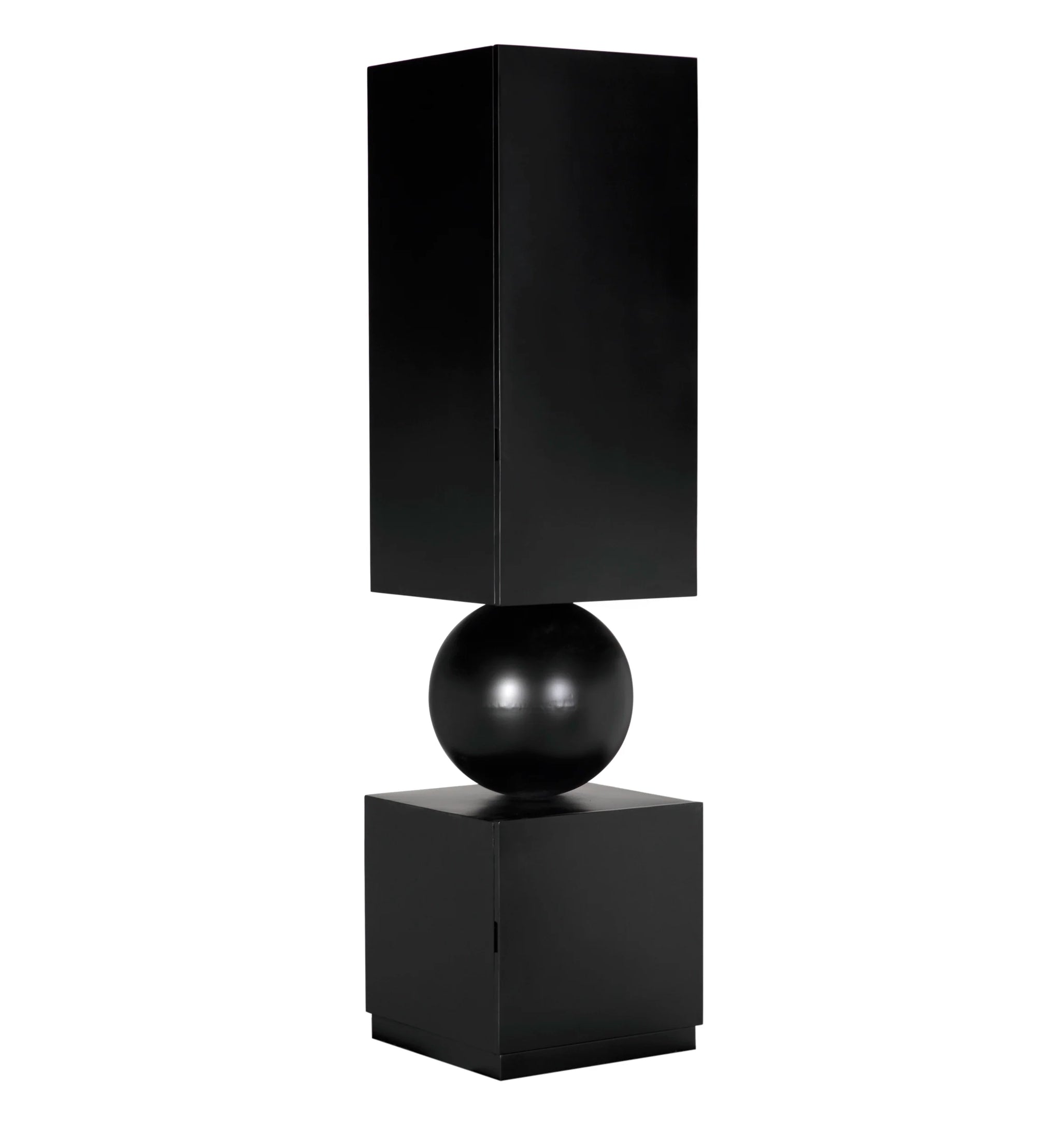 Noir Pillar Cabinet