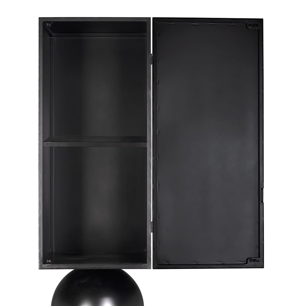 Noir Pillar Cabinet