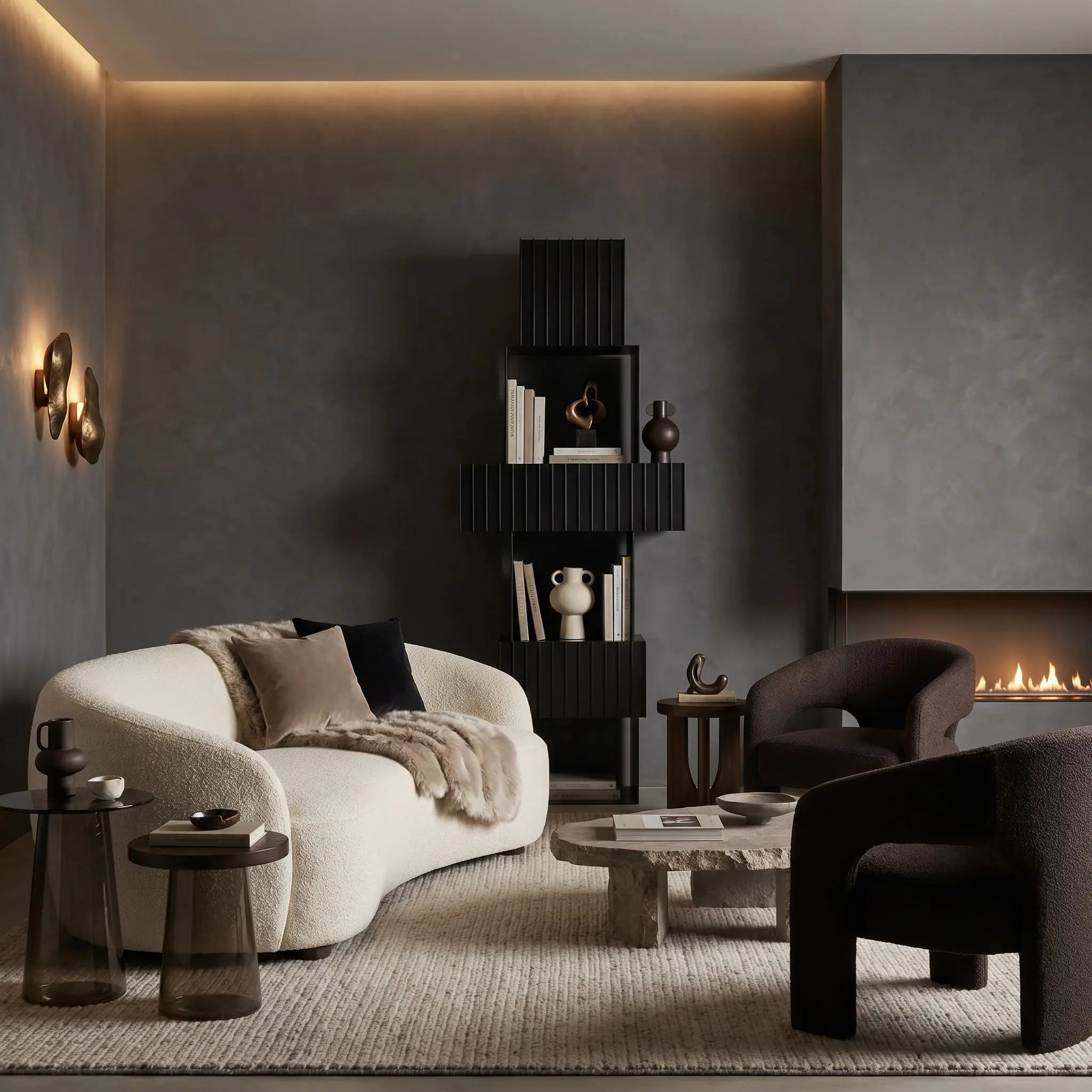 Noir Fujimoto Bookcase