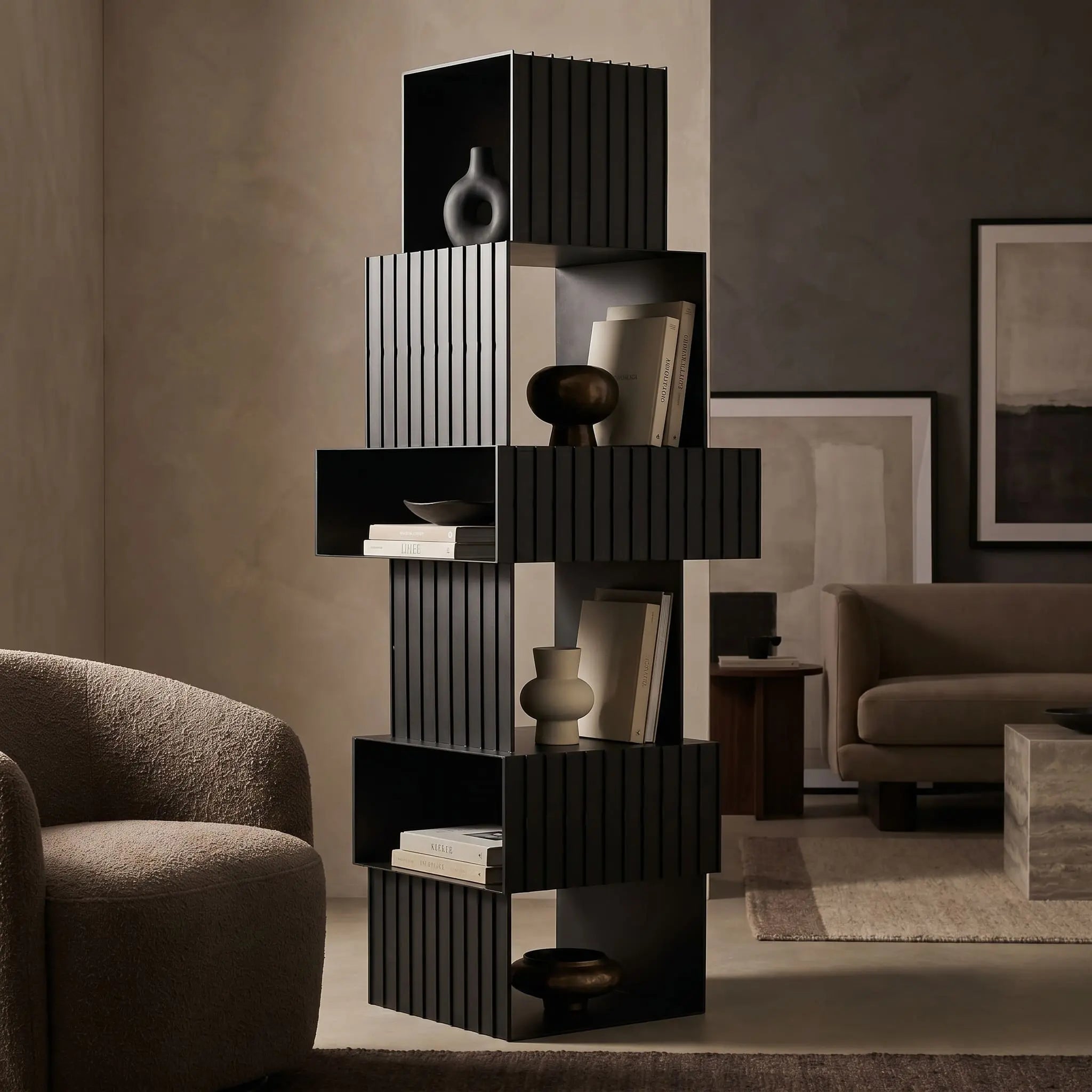 Noir Fujimoto Bookcase