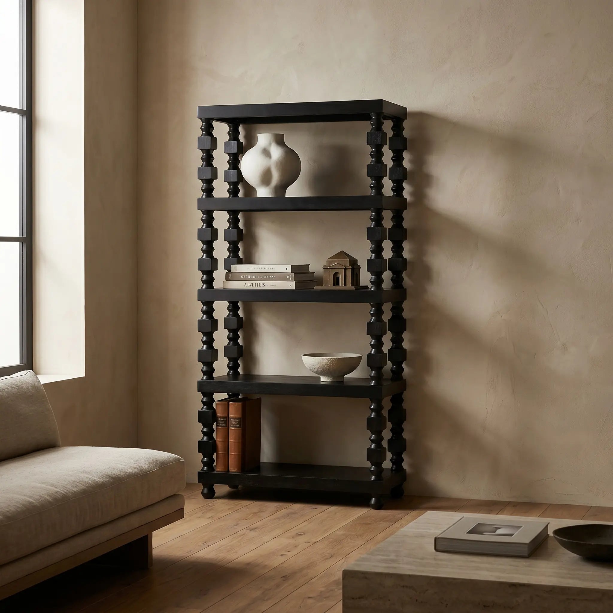 Noir Moabite Bookcase