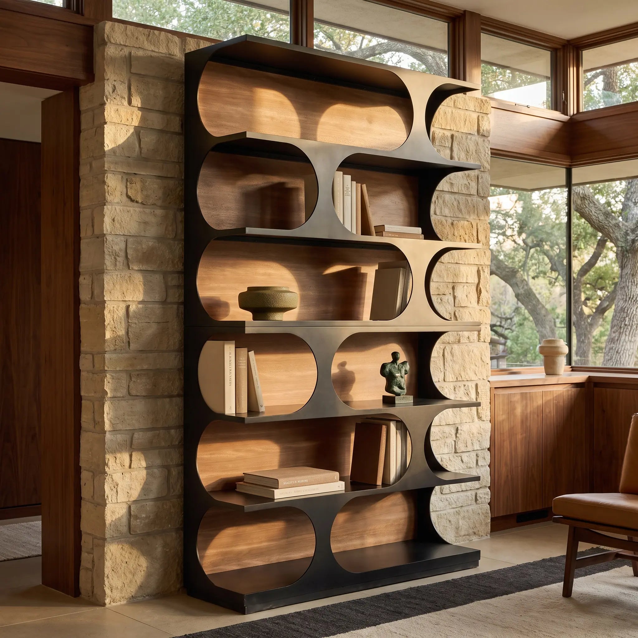 Noir Carlo Bookcase
