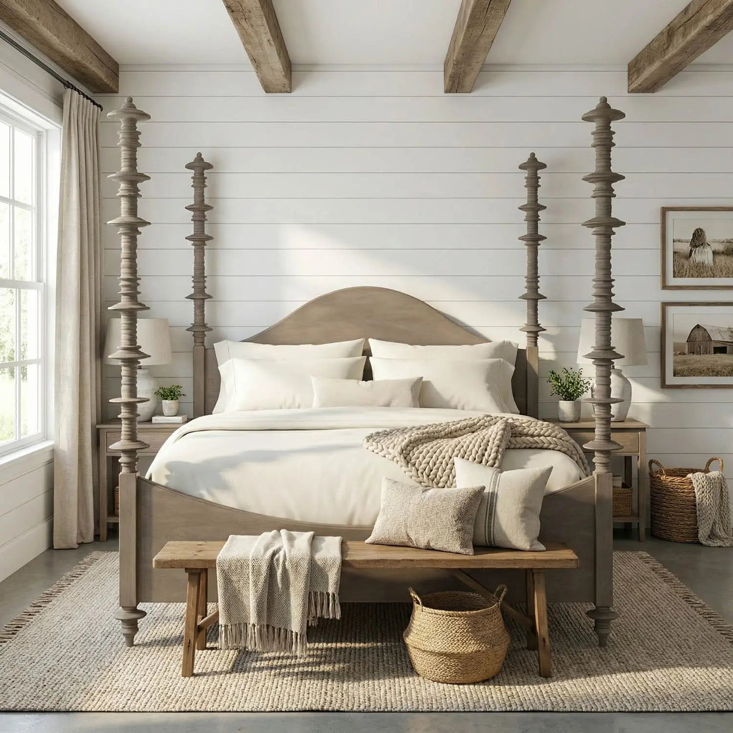 Noir Ferret Bed, Cal King