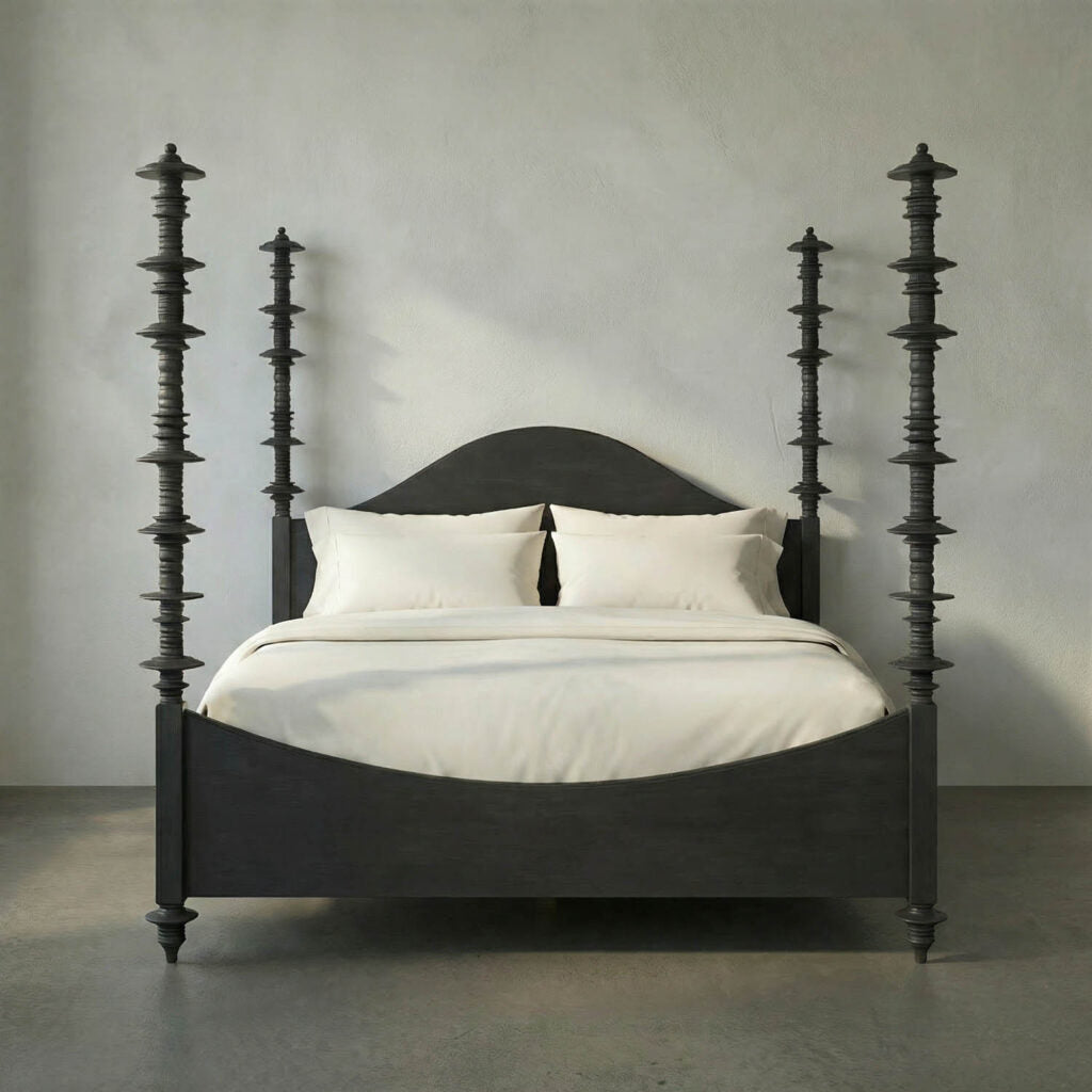 Noir Ferret Bed, Eastern King