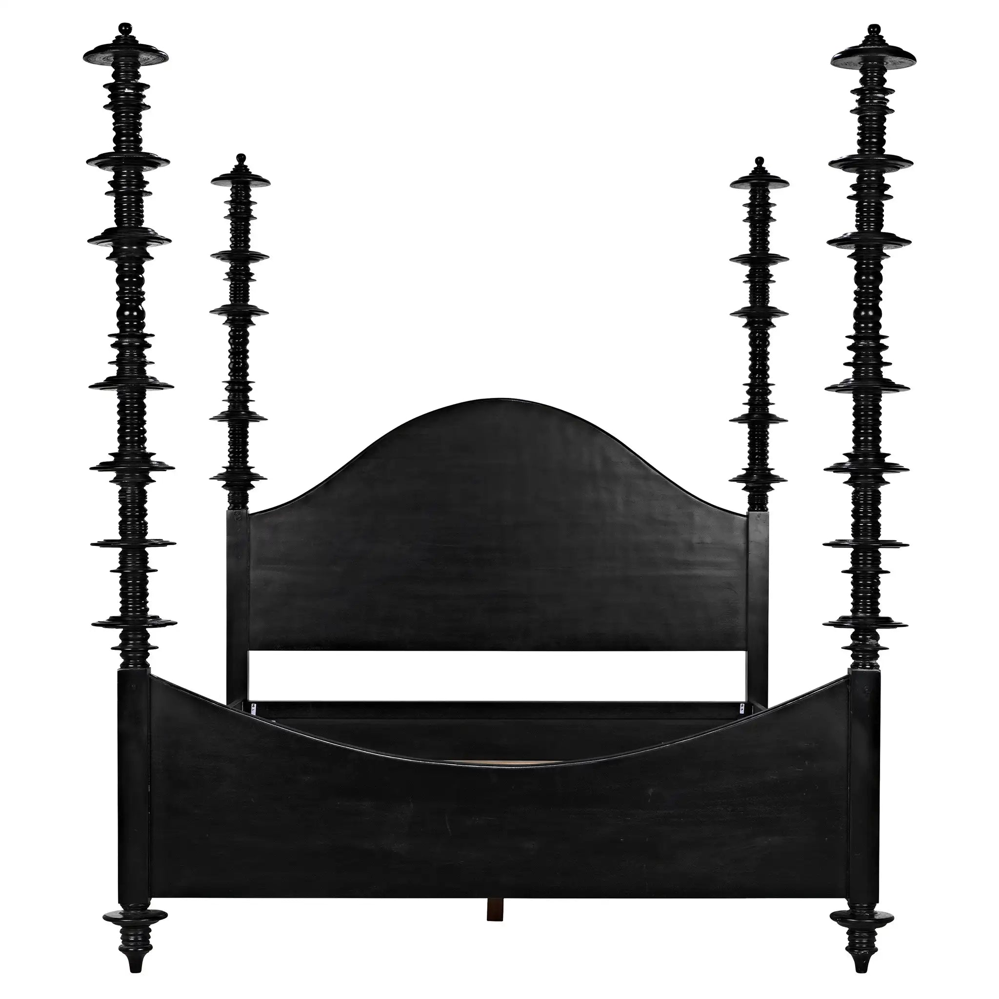 Noir Ferret Bed, Queen