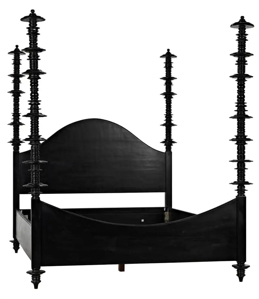 Noir Ferret Bed, Queen