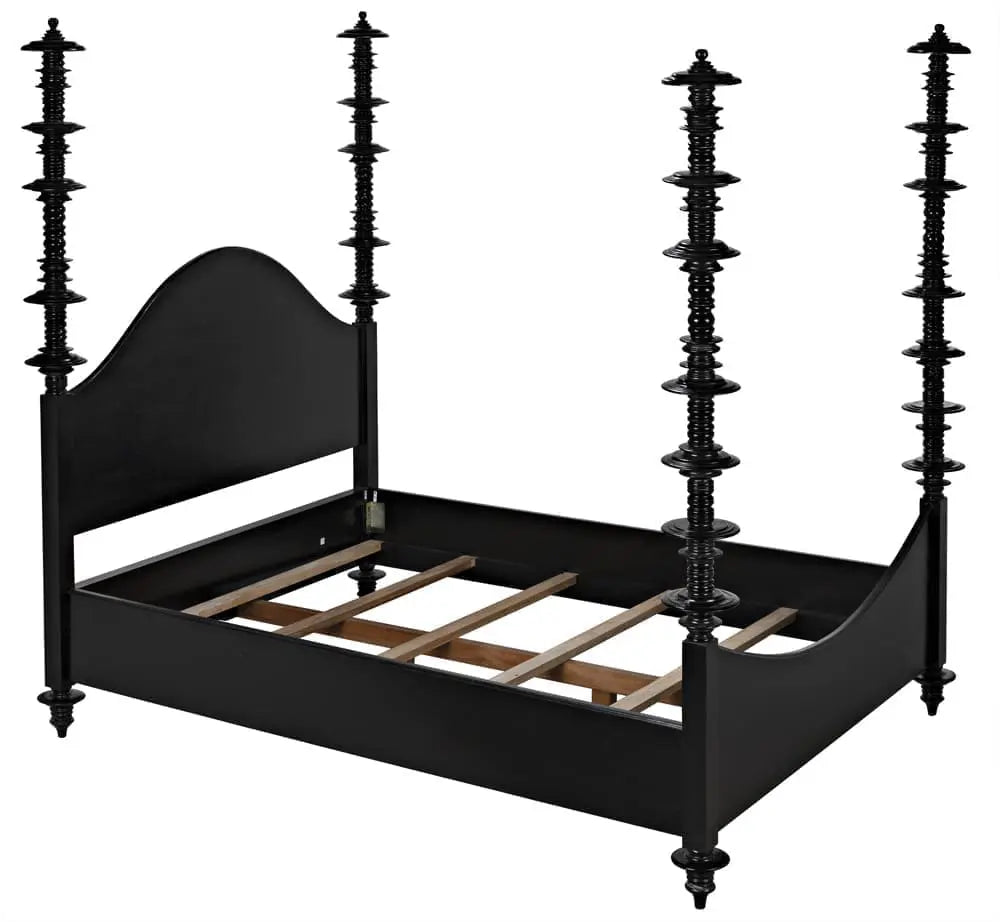 Noir Ferret Bed, Queen