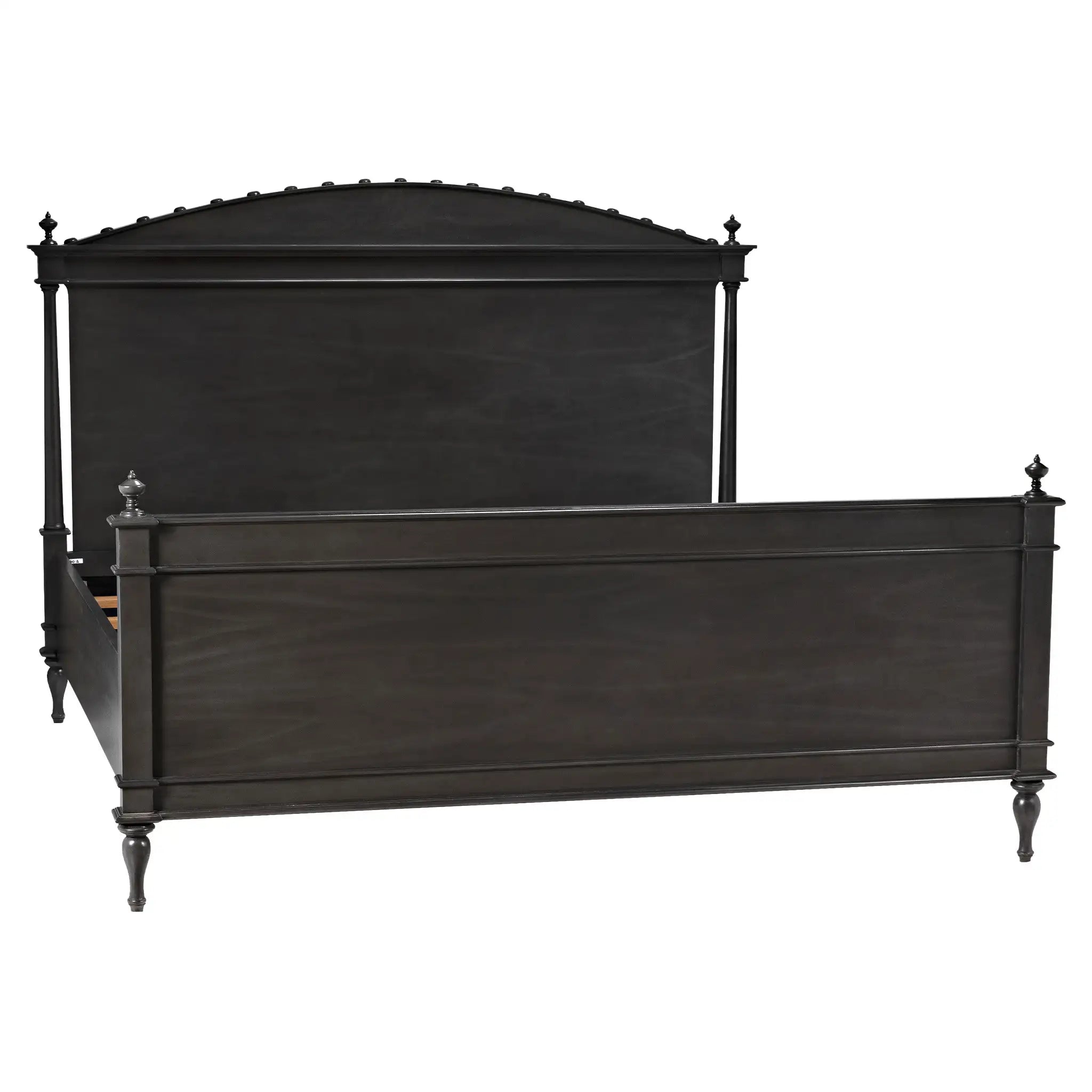 Noir Owen Bed in Pale Mahogany