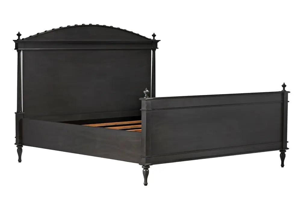 Noir Owen Bed in Pale Mahogany