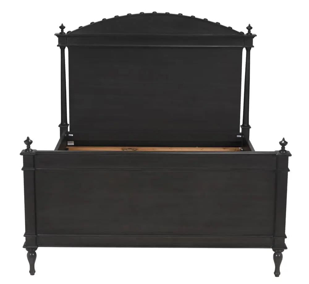 Noir Owen Bed in Pale Mahogany