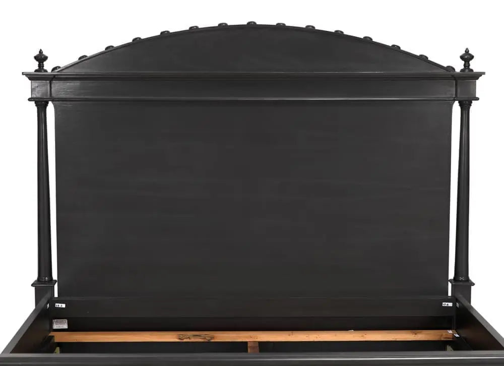 Noir Owen Bed in Pale Mahogany