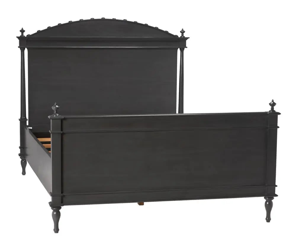 Noir Owen Bed in Pale Mahogany