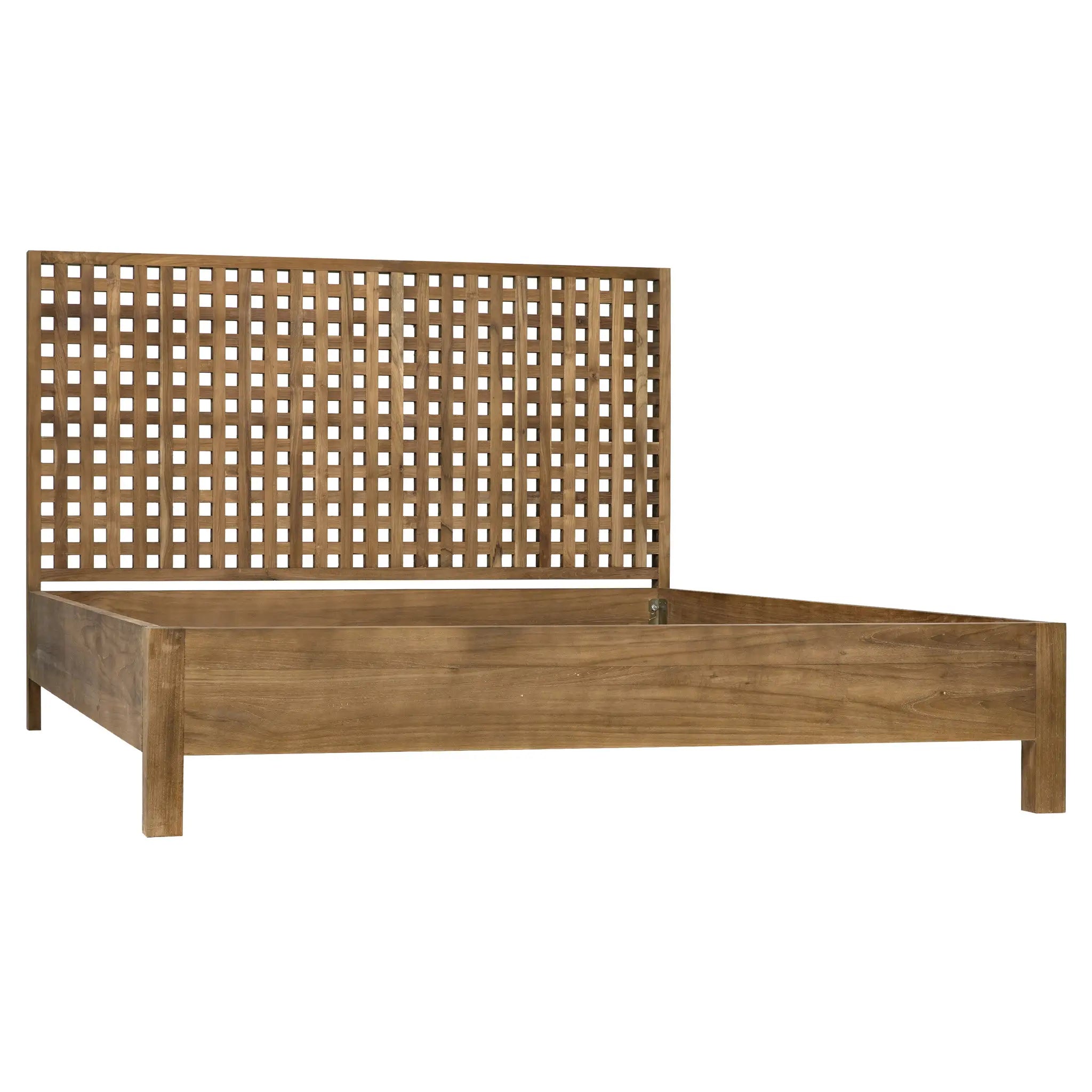 Noir Quinnton Bed, Queen, Teak