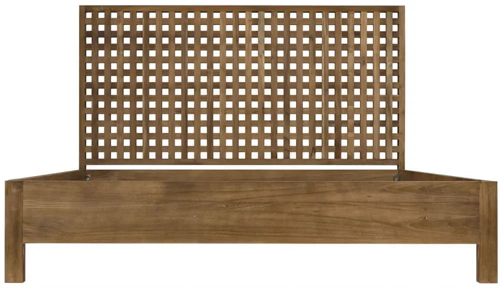 Noir Quinnton Bed, Queen, Teak