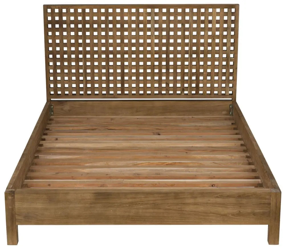 Noir Quinnton Bed, Queen, Teak