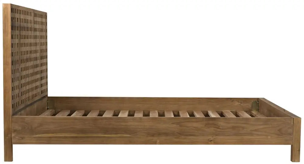 Noir Quinnton Bed, Queen, Teak