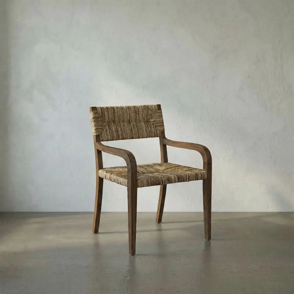 Noir Bowie Arm Chair, Teak