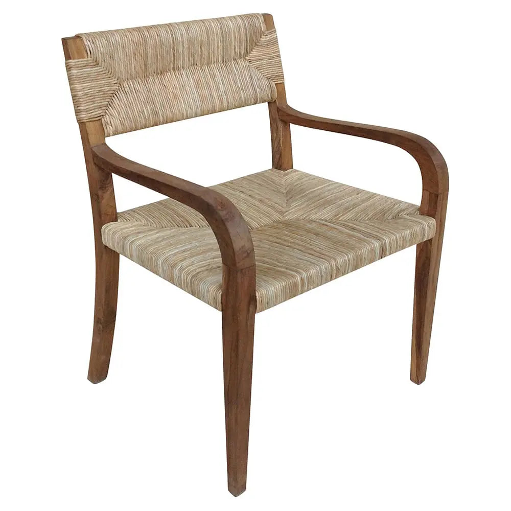 Noir Bowie Arm Chair, Teak