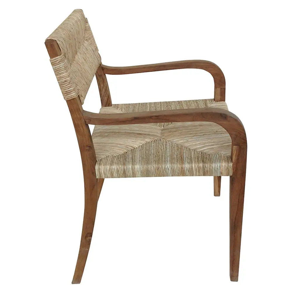 Noir Bowie Arm Chair, Teak