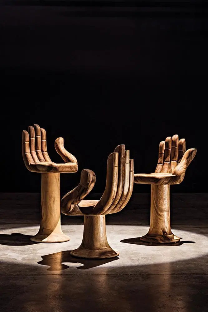 Noir Buddha Chair, Teak