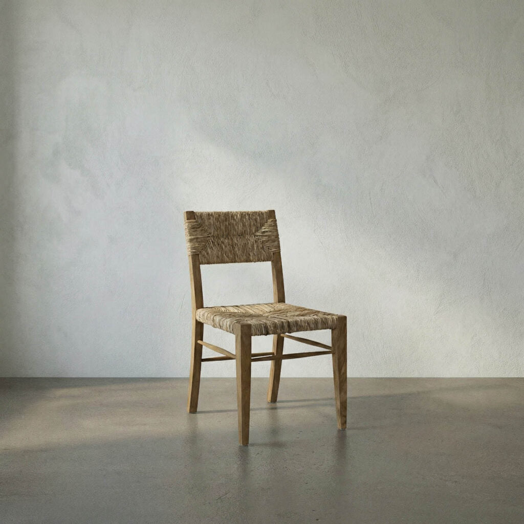 Noir Faley Chair, Teak With Woven