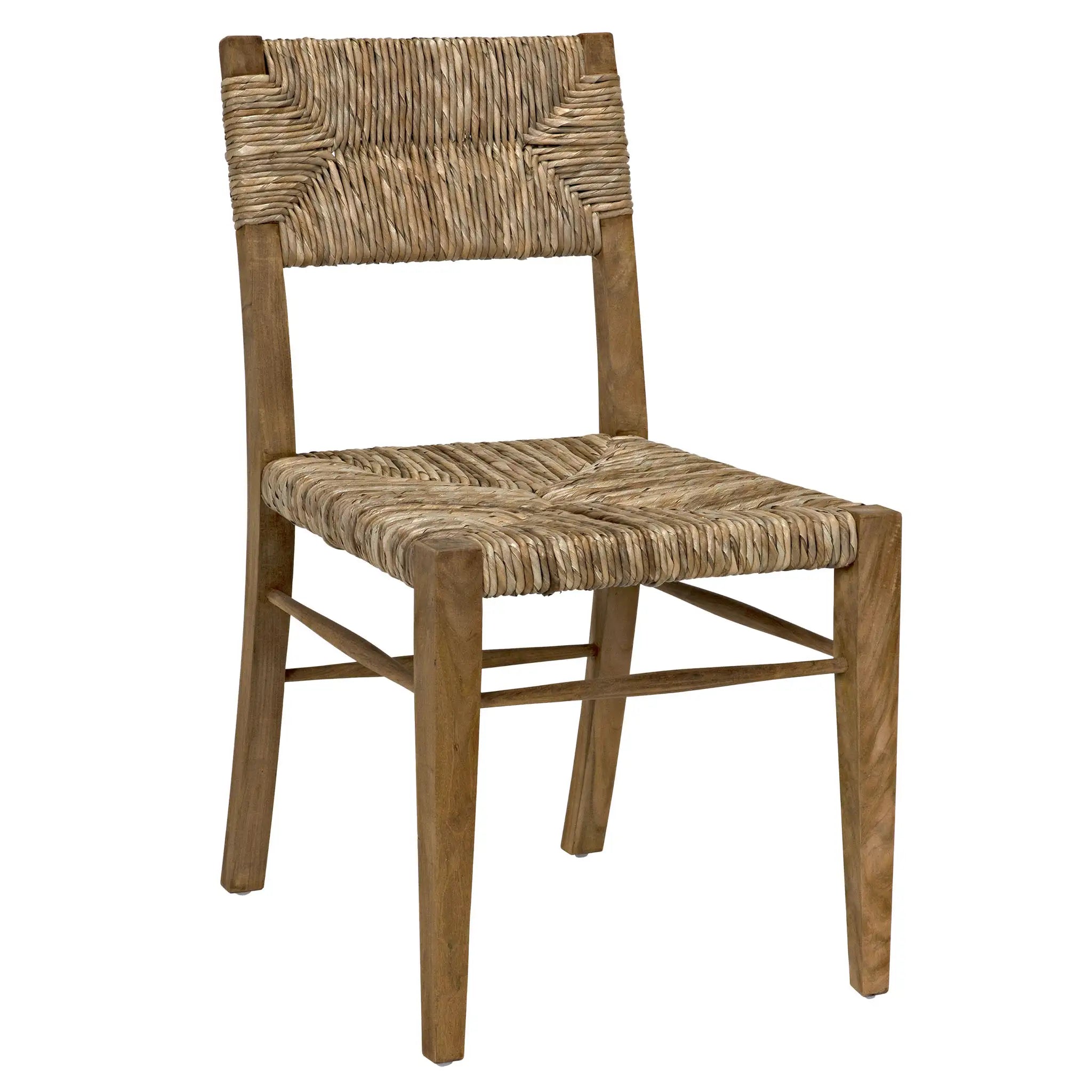 Noir Faley Chair, Teak With Woven