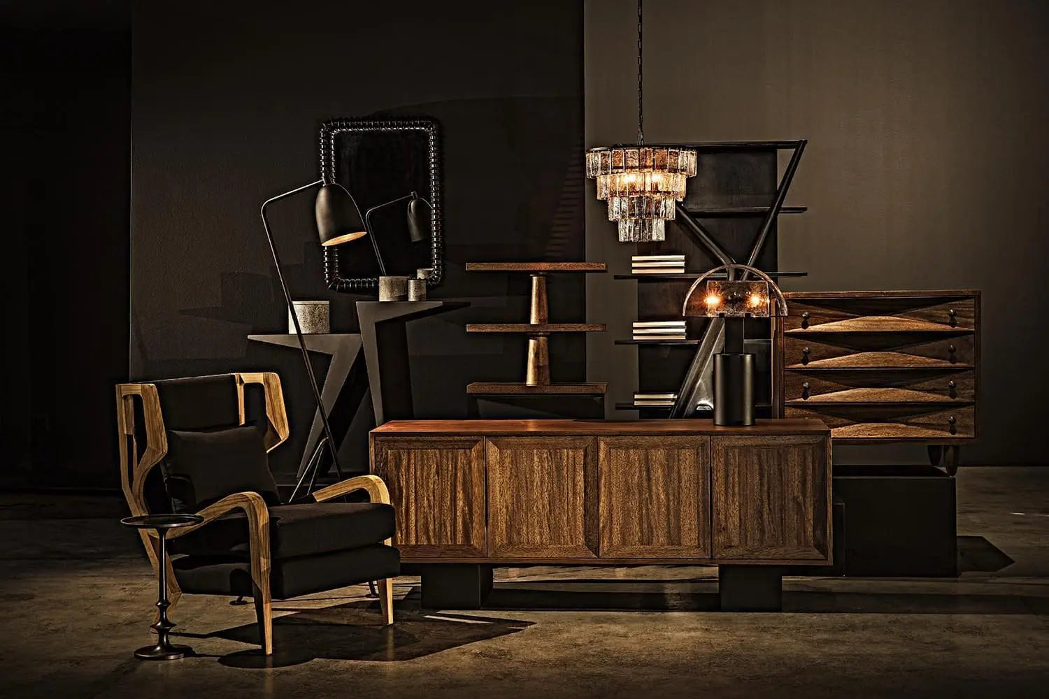 Noir Carol Chair, Teak
