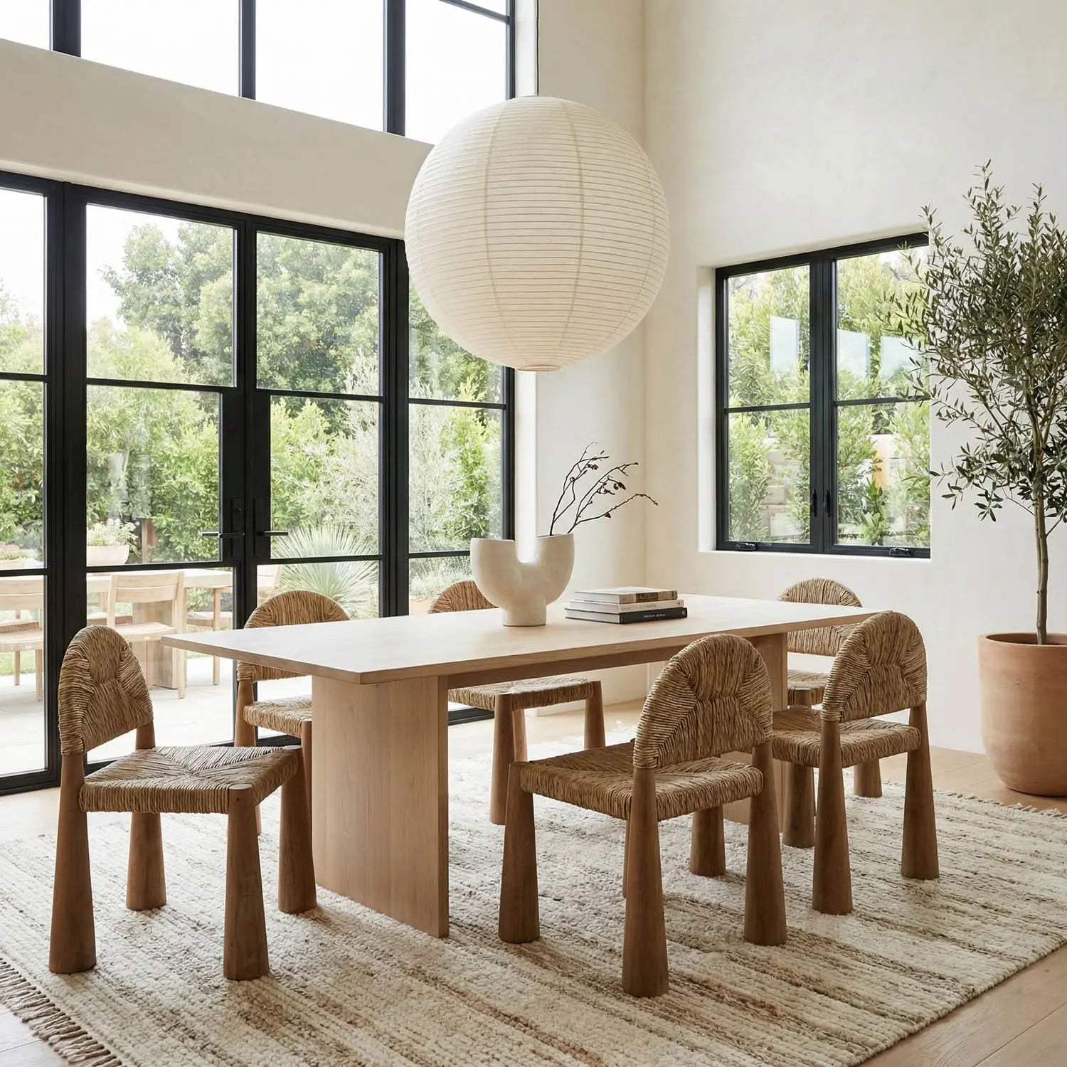 Noir Laredo Chair, Teak