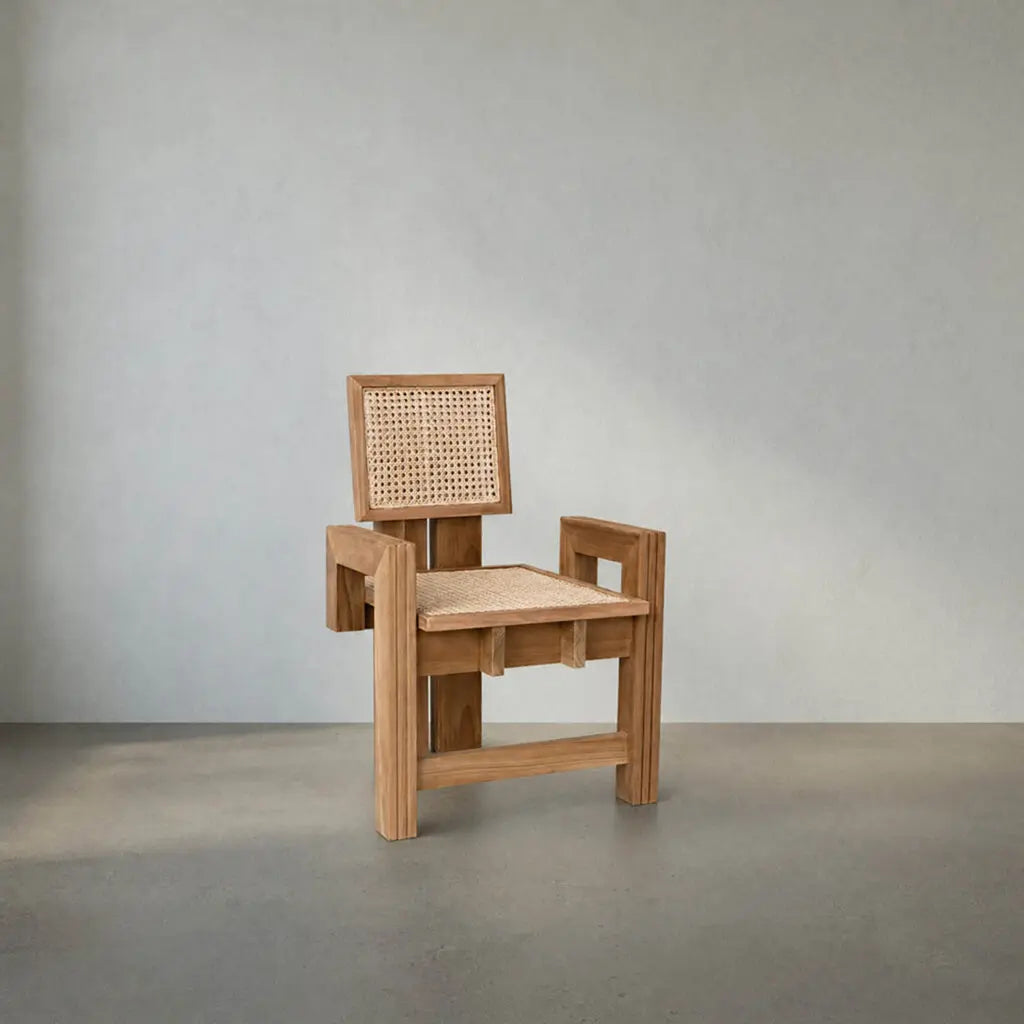 Noir Fatima Chair, Teak