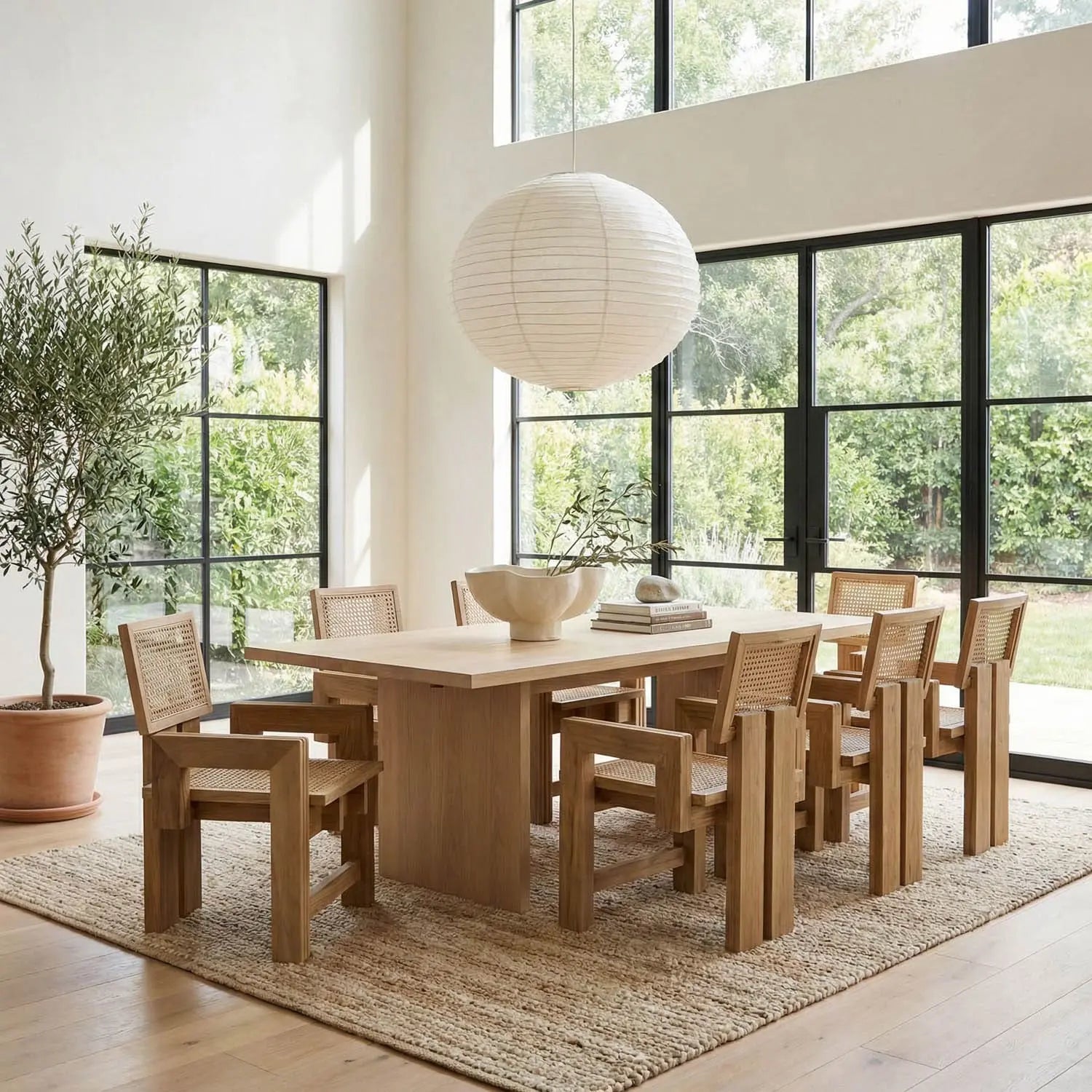 Noir Fatima Chair, Teak