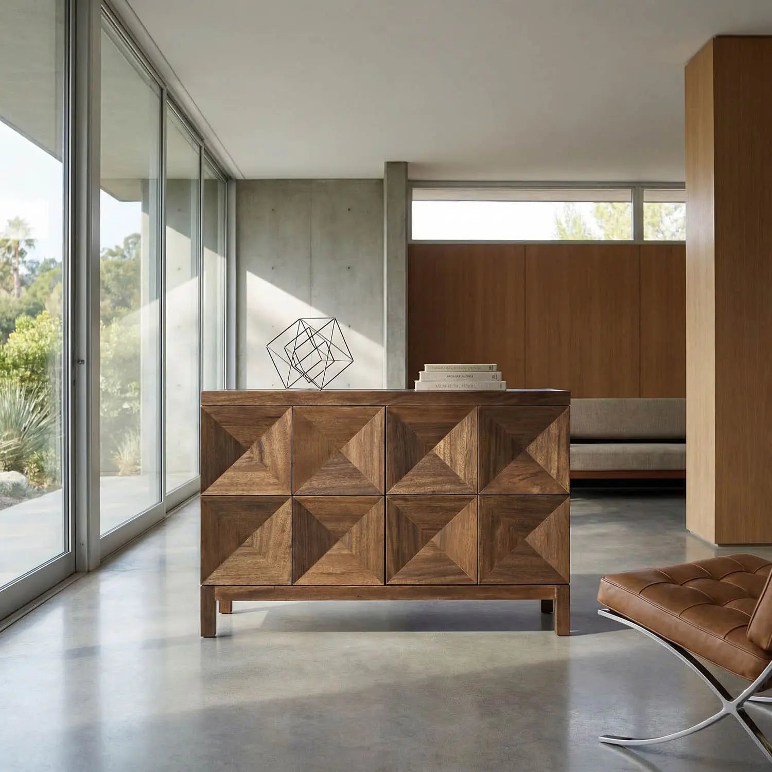Noir Quadrant 2 Door Sideboard