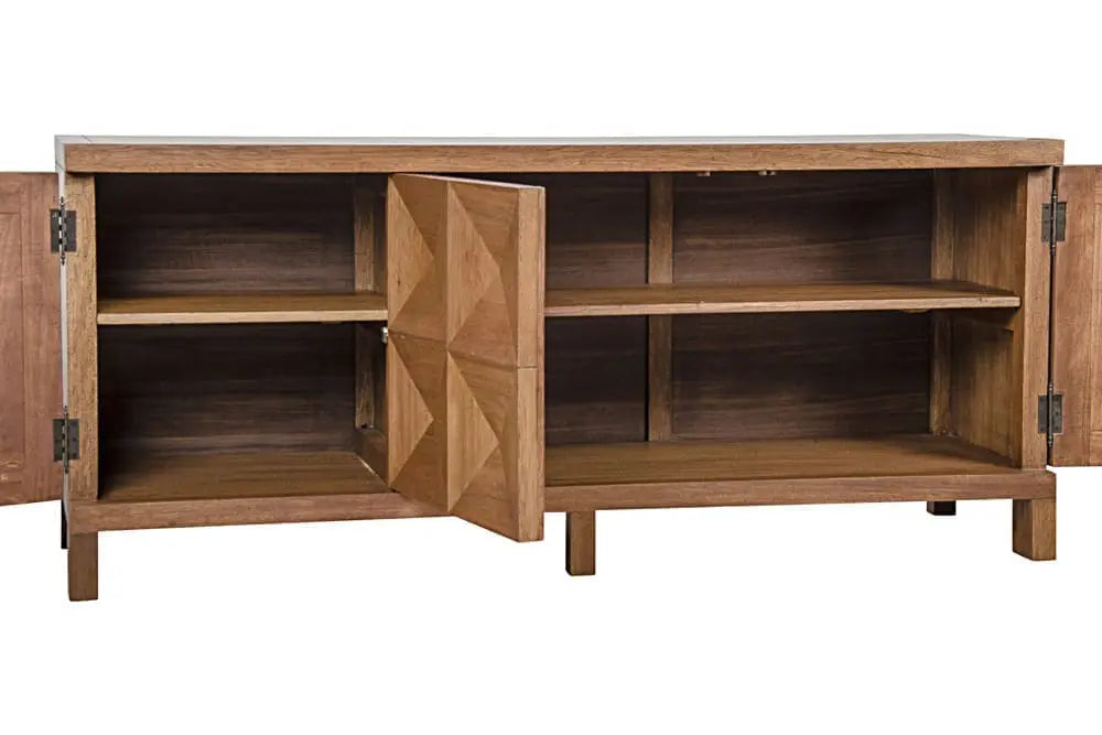 Noir Quadrant 3 Door Sideboard