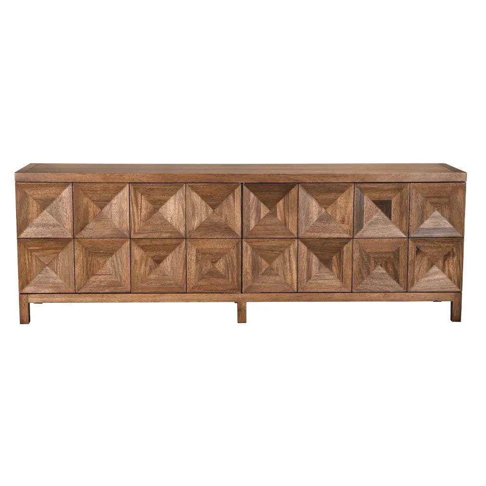 Noir Quadrant 4 Door Sideboard