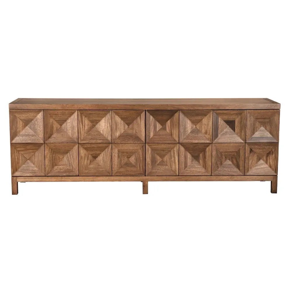 Noir Quadrant 4 Door Sideboard