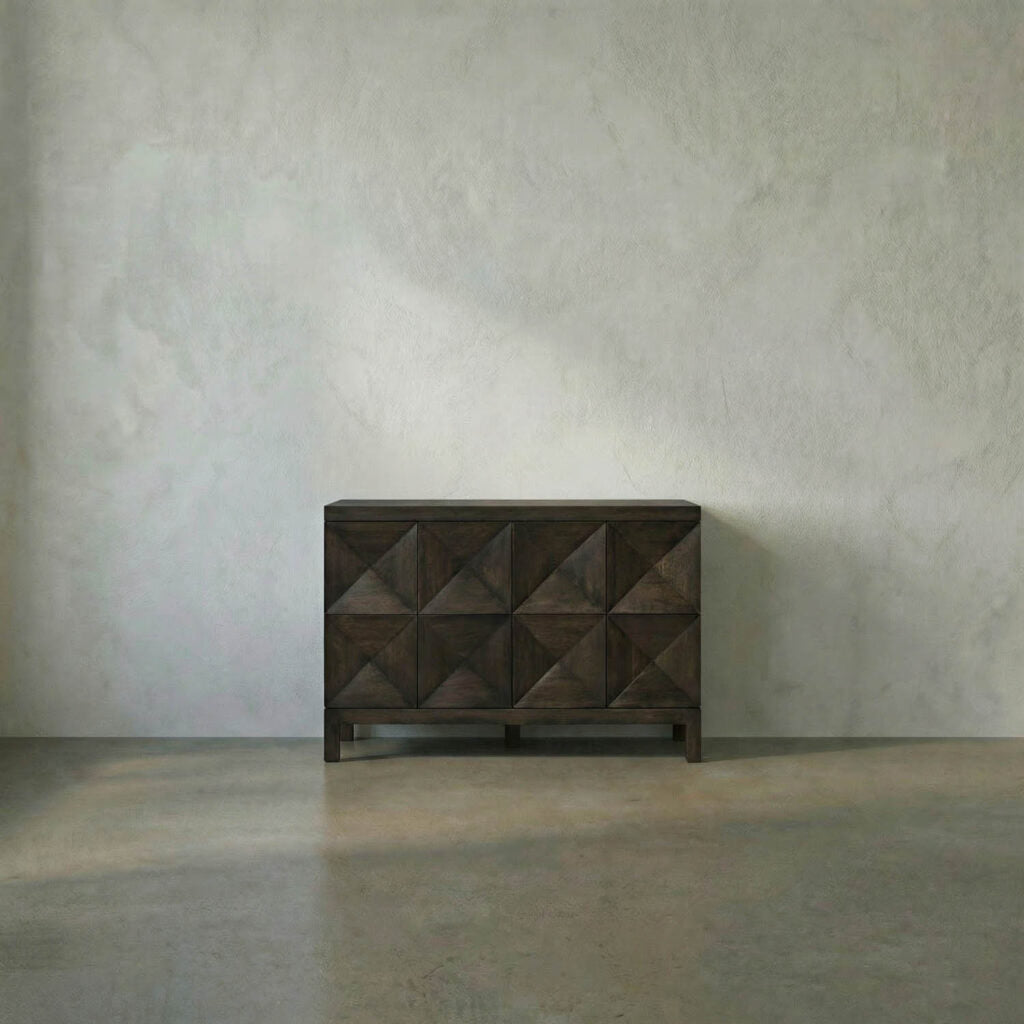 Noir Quadrant 2 Door Sideboard