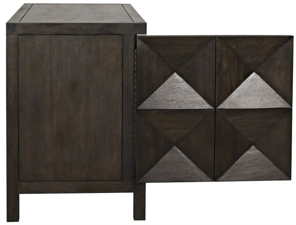 Noir Quadrant 2 Door Sideboard