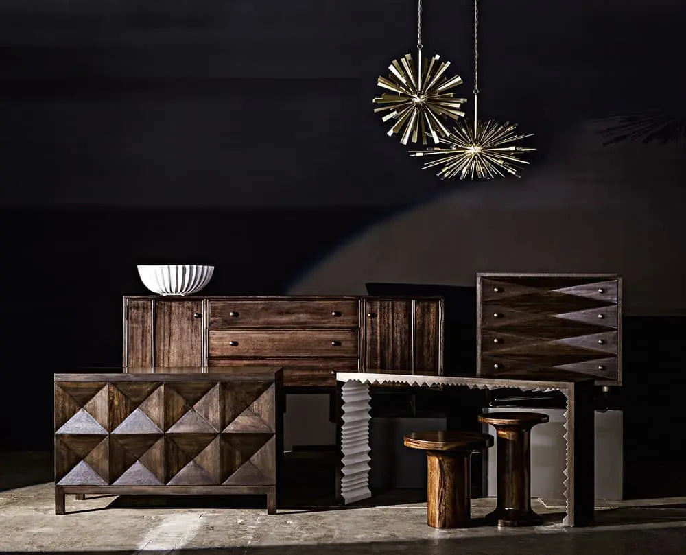 Noir Quadrant 2 Door Sideboard