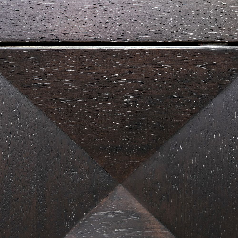 Noir Quadrant 3 Door Sideboard