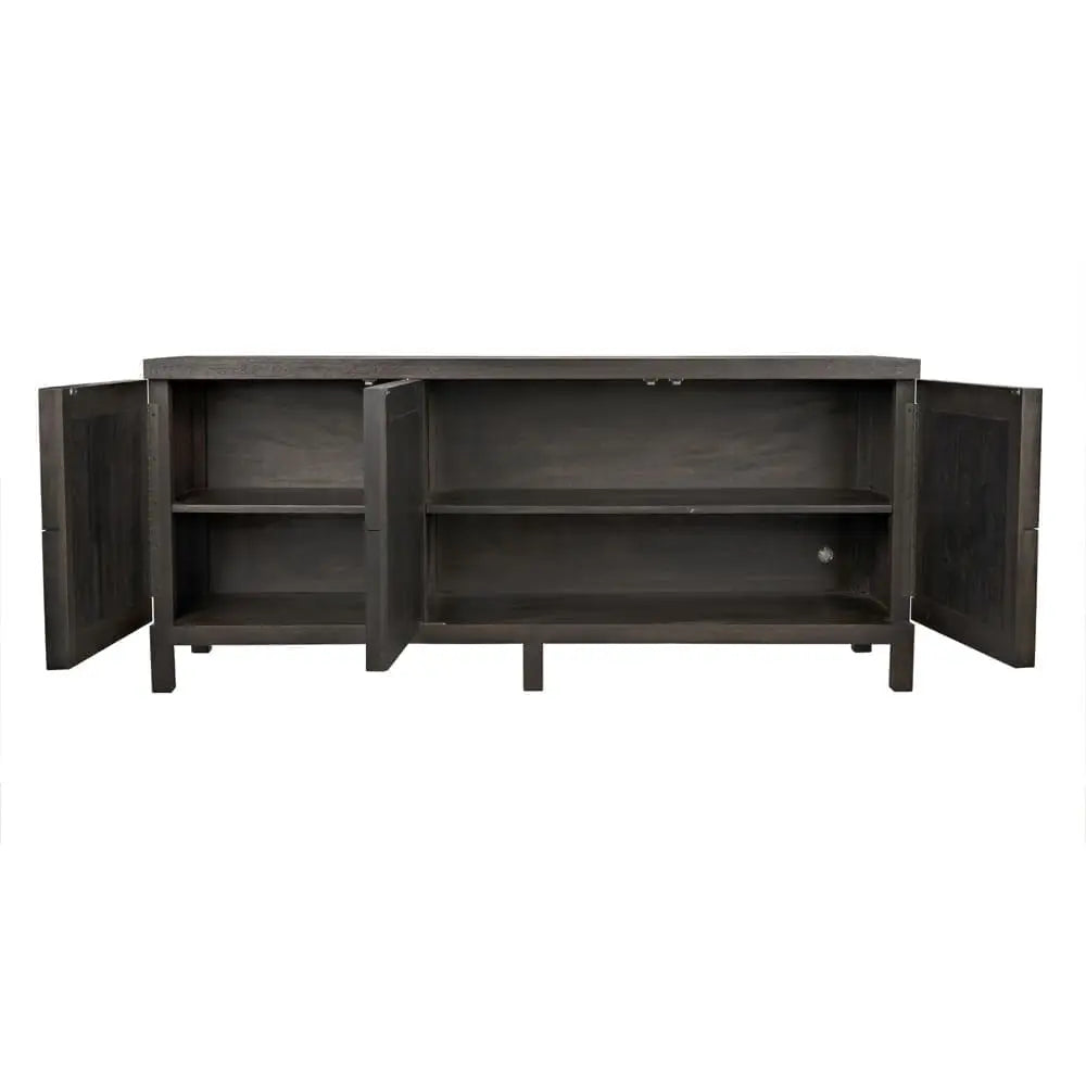 Noir Quadrant 3 Door Sideboard
