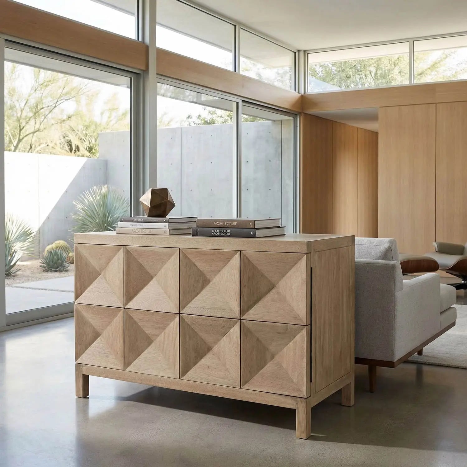 Noir Quadrant 2 Door Sideboard