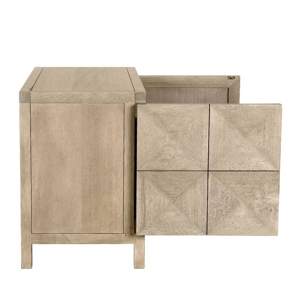 Noir Quadrant 2 Door Sideboard